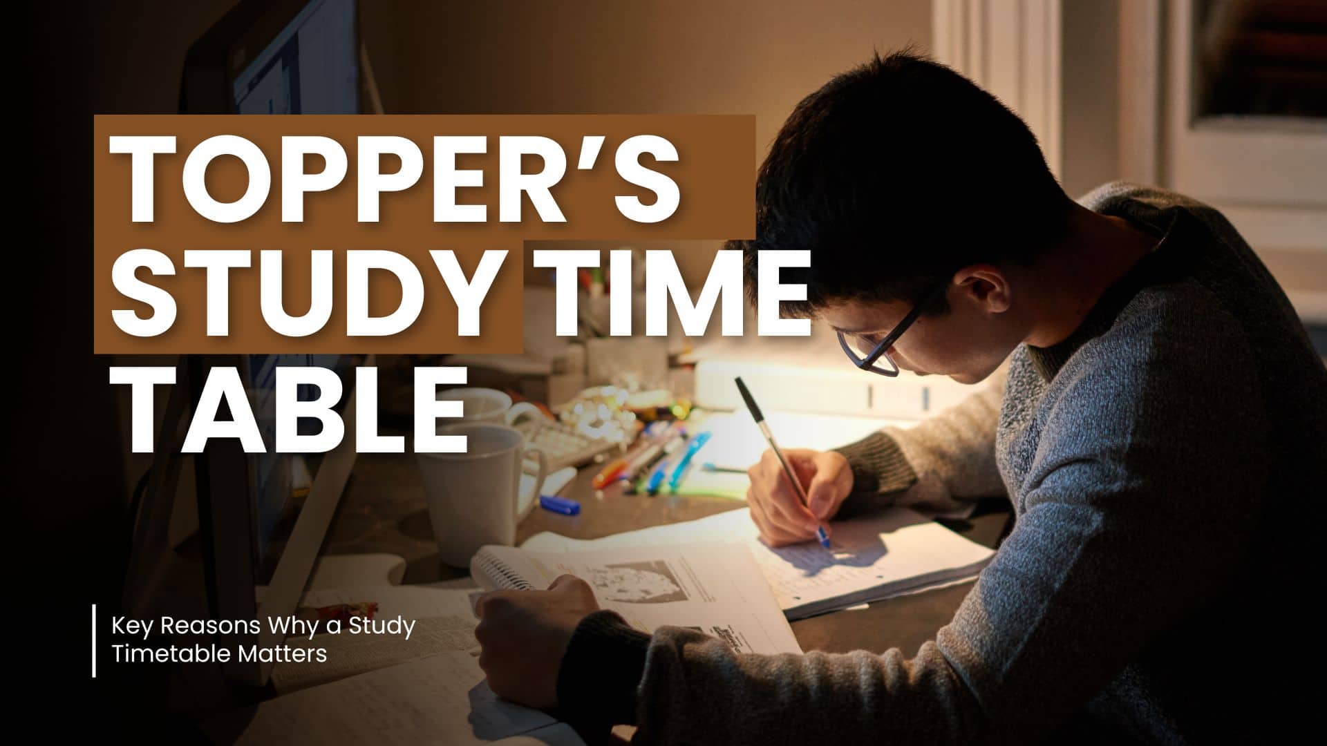 Toppers Study Time Table 6am-10pm: Your eye-opening Guide to Academic Excellence